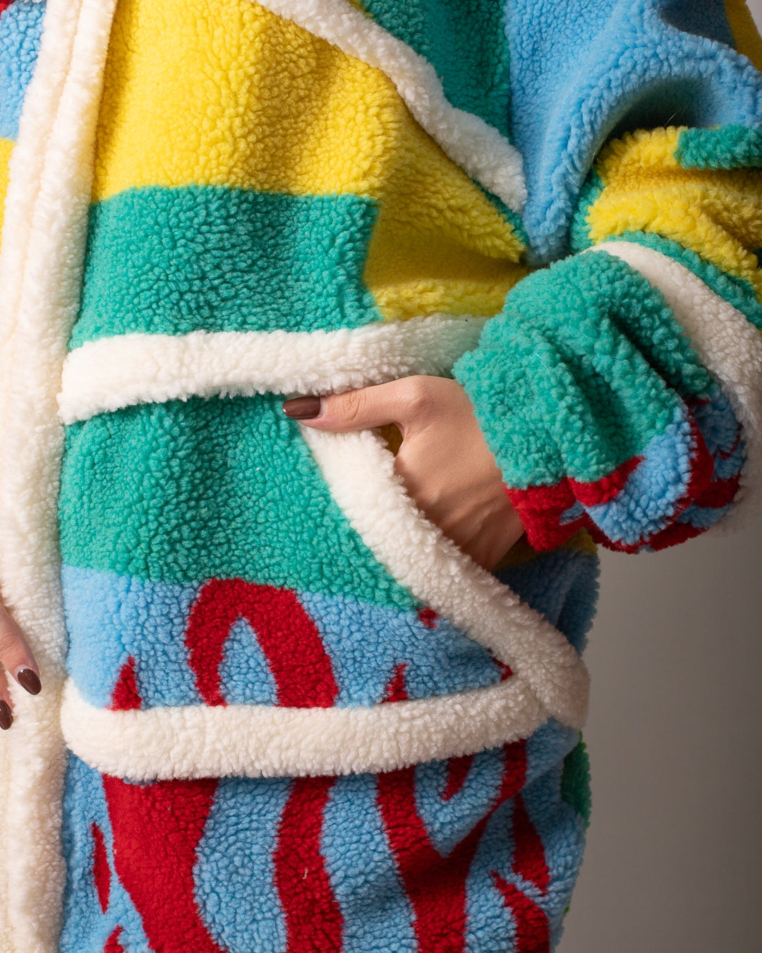 Giubbotto Barrow teddy jacket multicolor