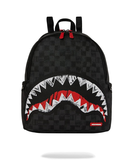 Zainetto Sprayground nero "SCRIBBLE SHARK SAVAGE BACKPACK"