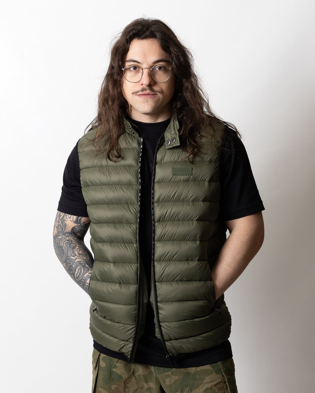 Gilet Richmond X logato uomo