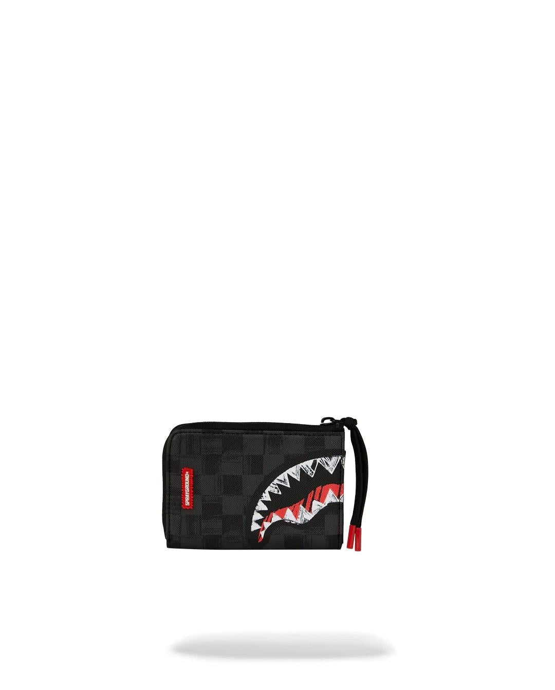 Portafoglio Sprayground nero "SCRIBBLE SHARK WALLET"