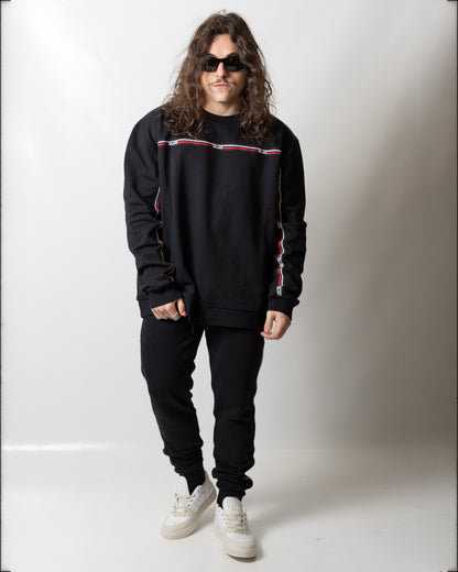Felpa GCDS Essentials "Logo Tape" uomo