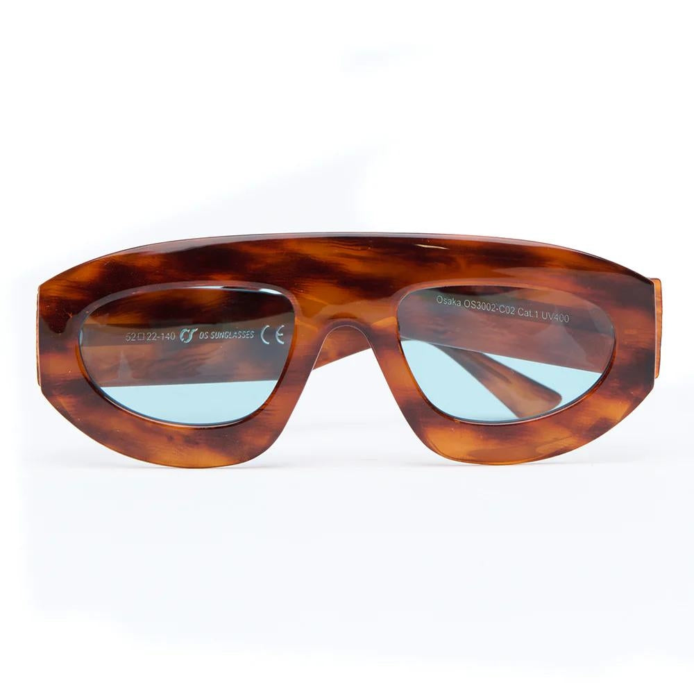 Occhiali OS Sunglasses Osaka havana blu  