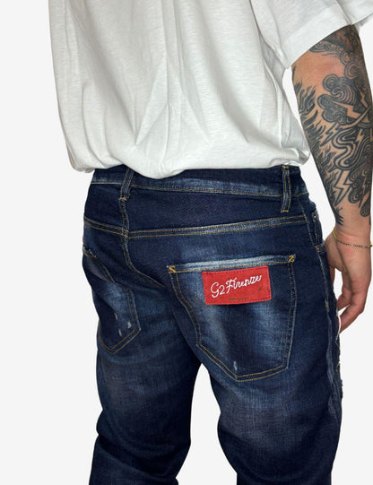 Jeans G2Firenze "Indaco" uomo