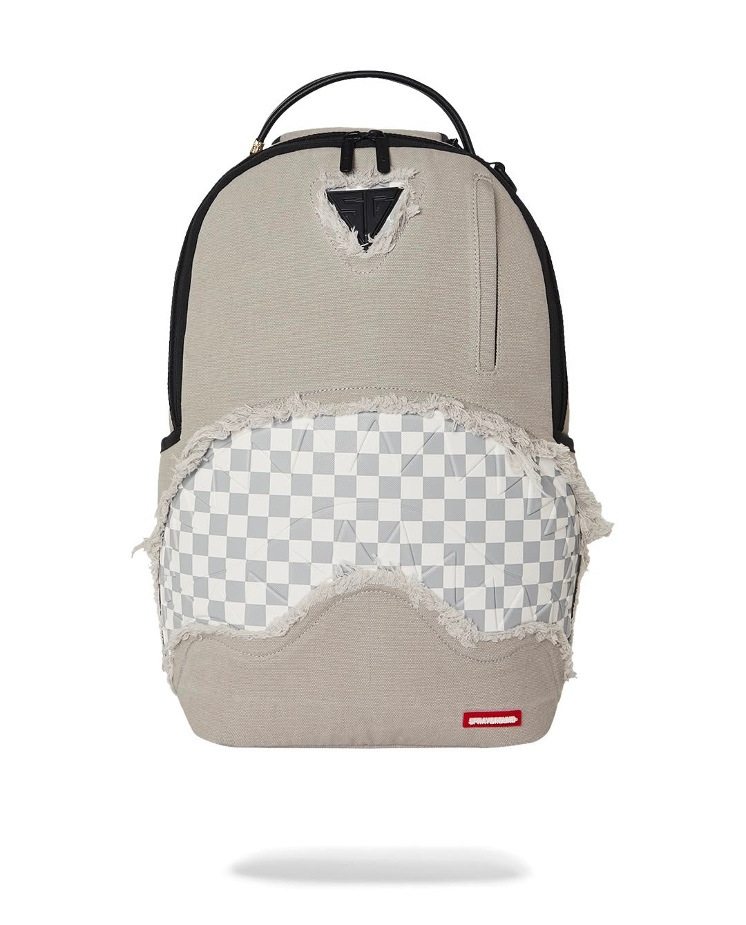Zaino Sprayground bianco CREAM DENIM TEAR SHARK BACKPACK