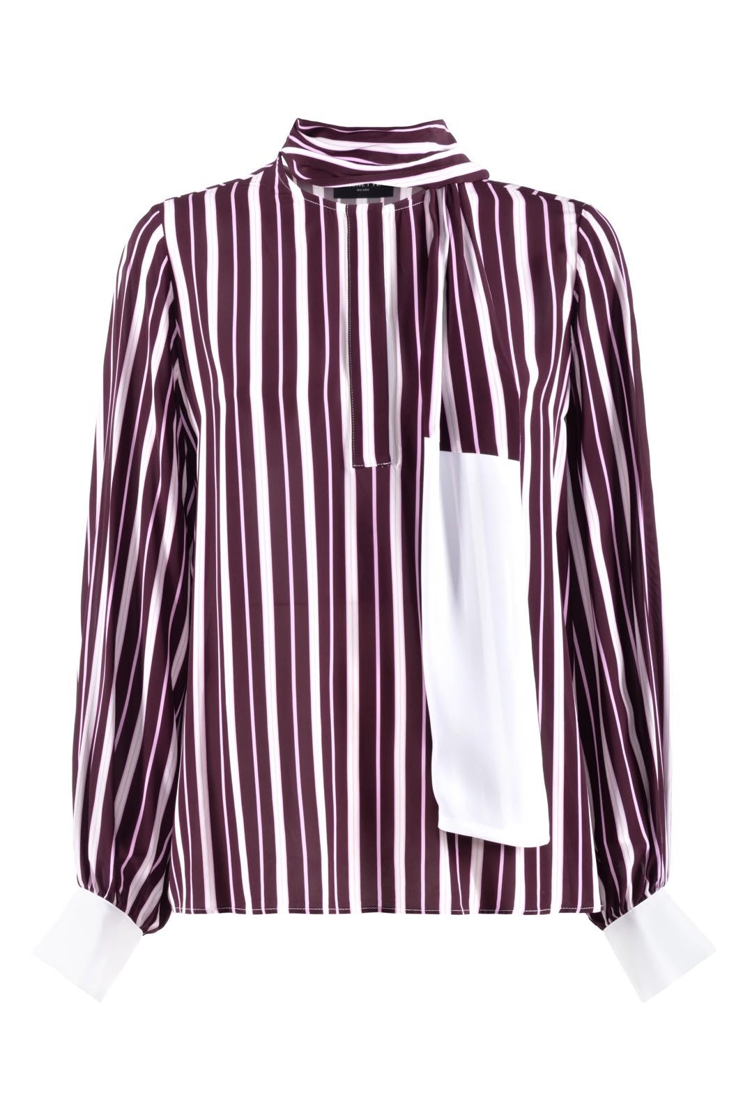 Blusa Nenette a righe con fascia removibile