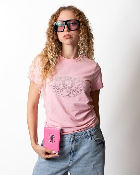 T-Shirt Juicy Couture "Dog Crest" donna