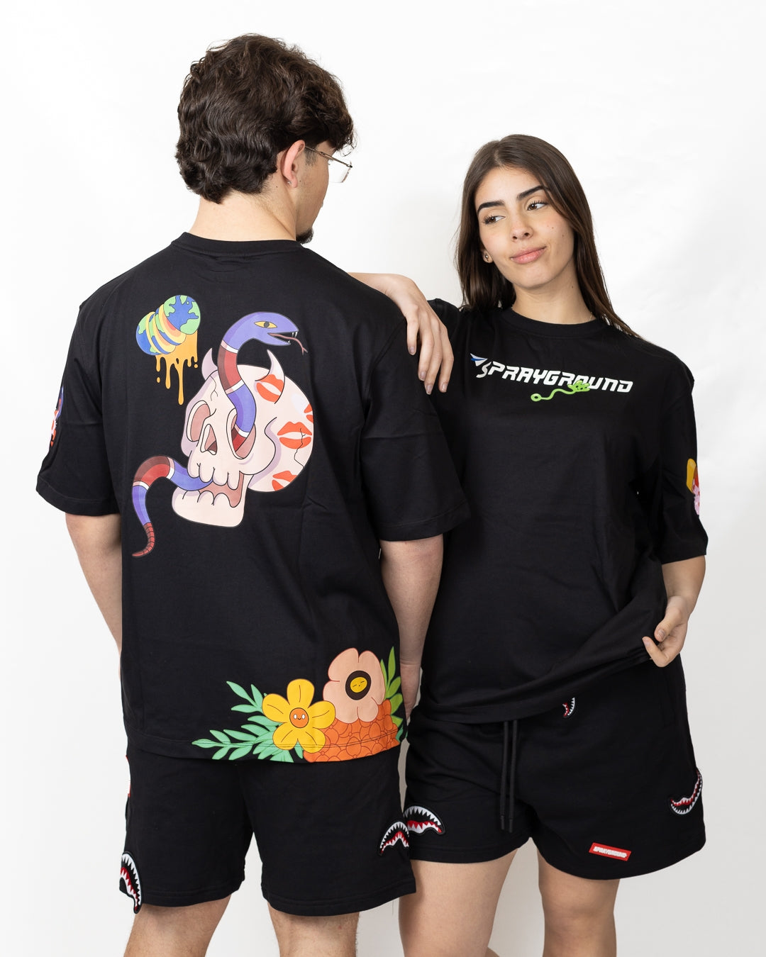 T-Shirt Sprayground "WTF Skull Over"