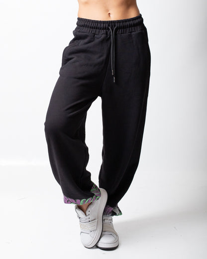 Pantalone Marcelo Burlon in felpa "Wings" donna