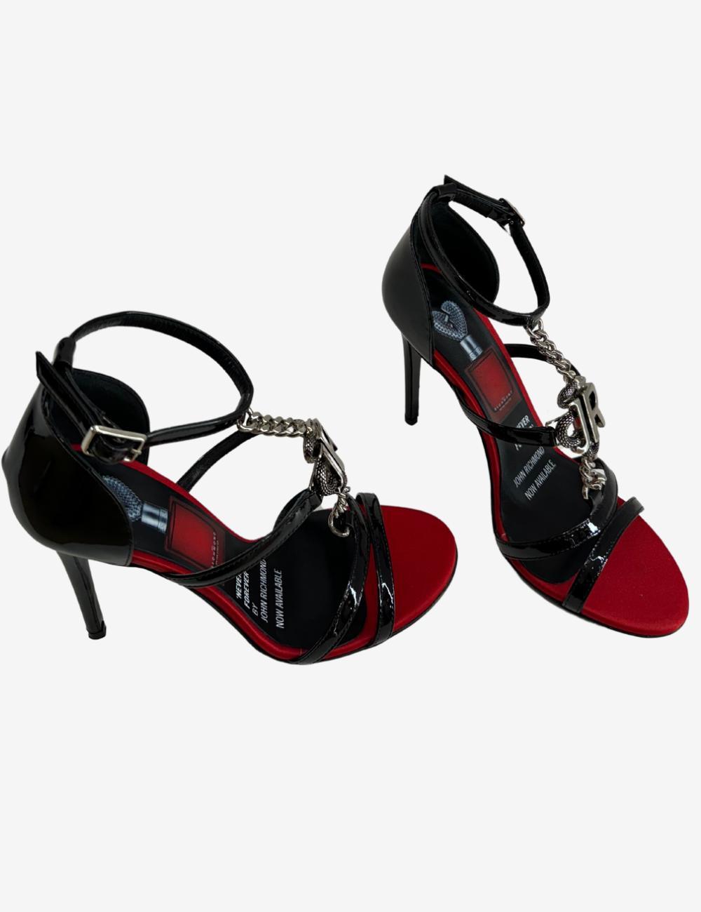 Sandalo con tacco John Richmond con catena donna