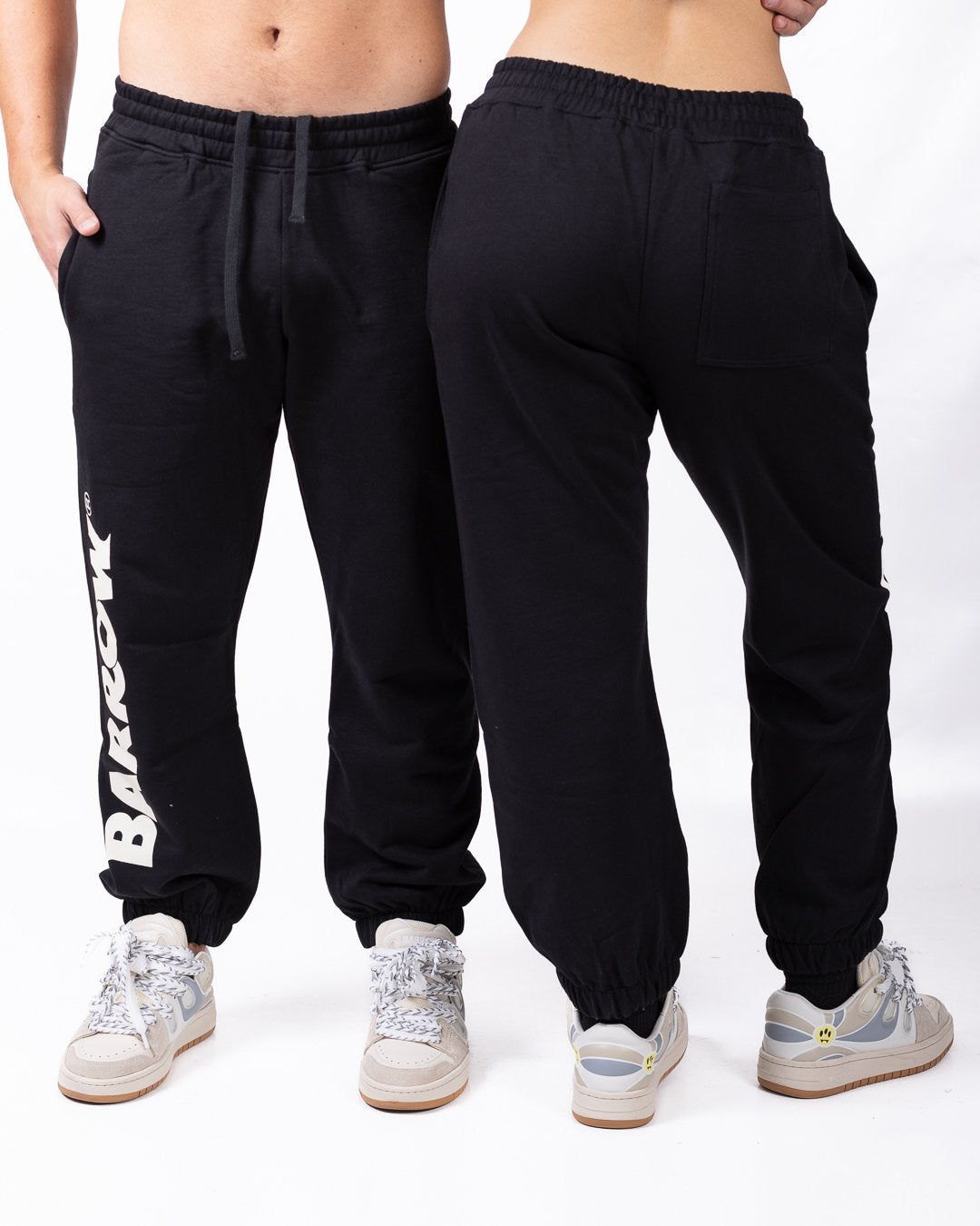 Pantalone Barrow in felpa con bande a contrasto