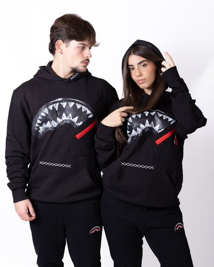 Felpa Sprayground con cappuccio, logo e dettagli ricamati