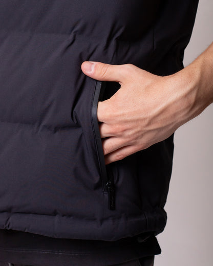 Gilet Karl Lagerfeld con cappuccio removibile uomo