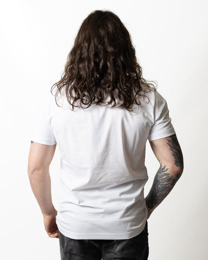 T-Shirt John Richmond con ricamo e stampa uomo