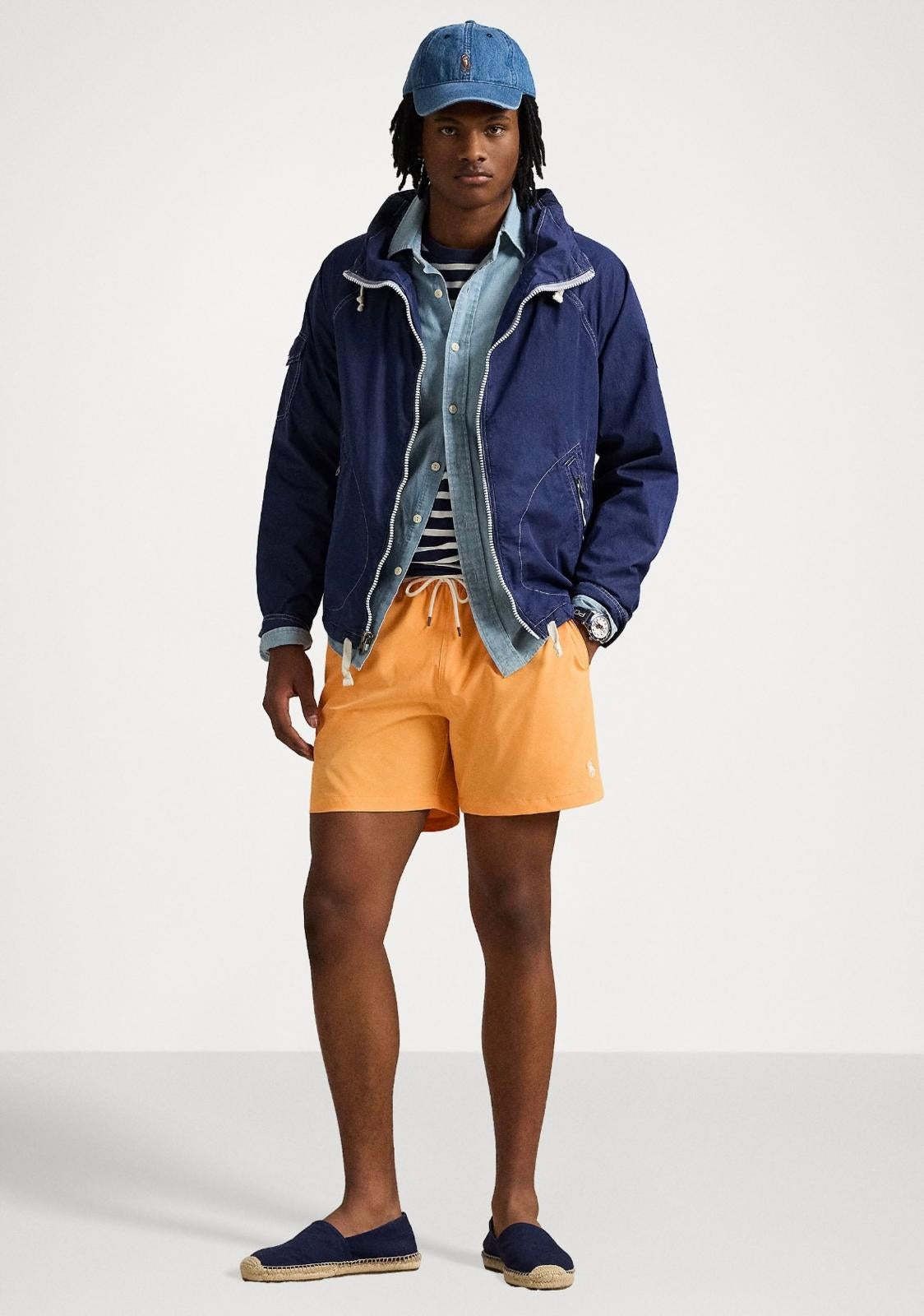 Boxer mare Polo Ralph Lauren basic con ricamo uomo