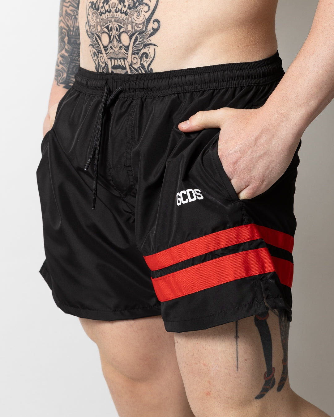 Boxer mare GCDS Essentials "Logo Regular" uomo