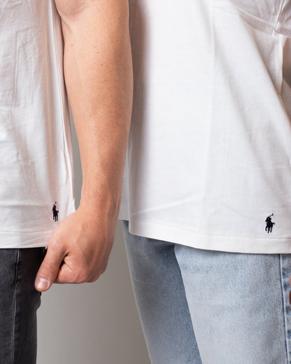 T-Shirt Polo Ralph Lauren con logo e ricamo uomo