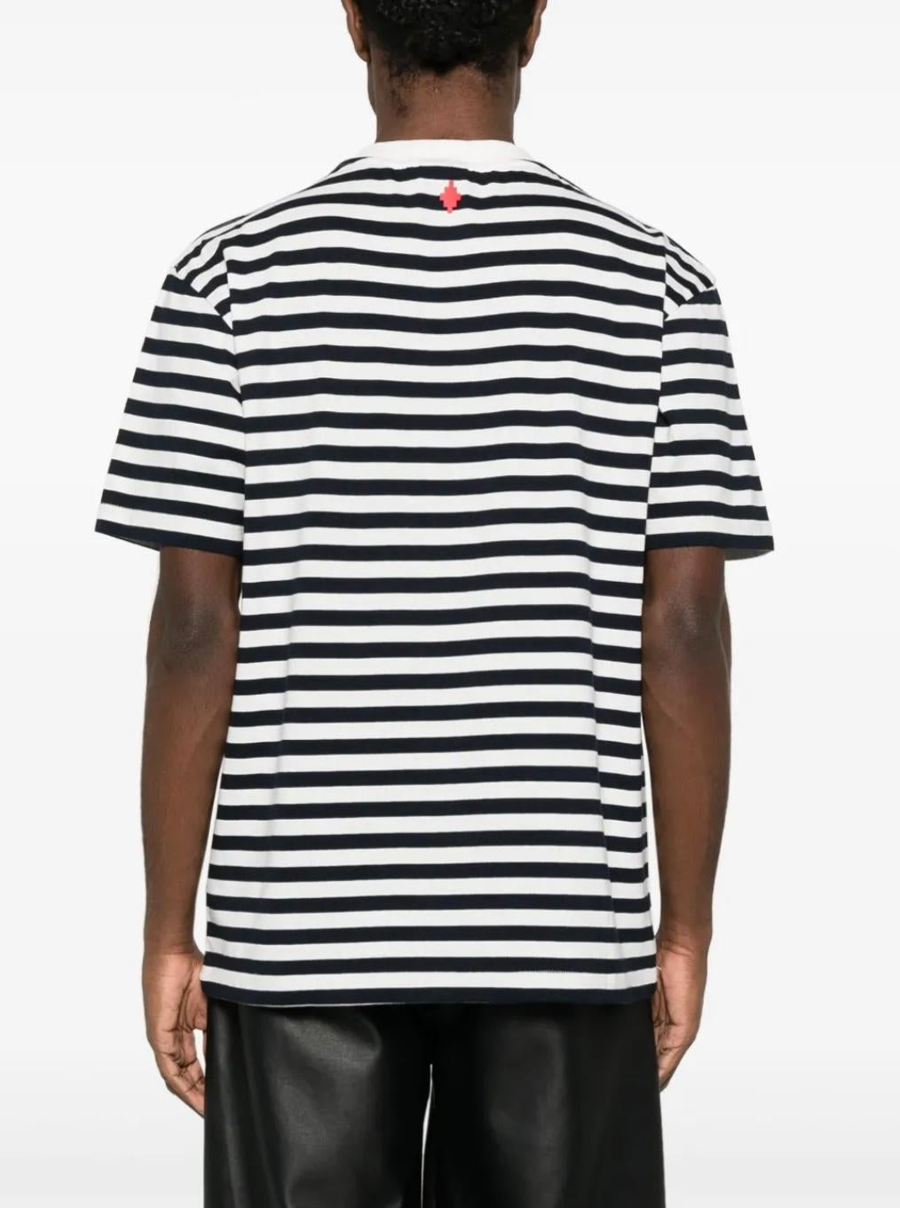 T-Shirt Marcelo Burlon "Headletter Stripe" uomo