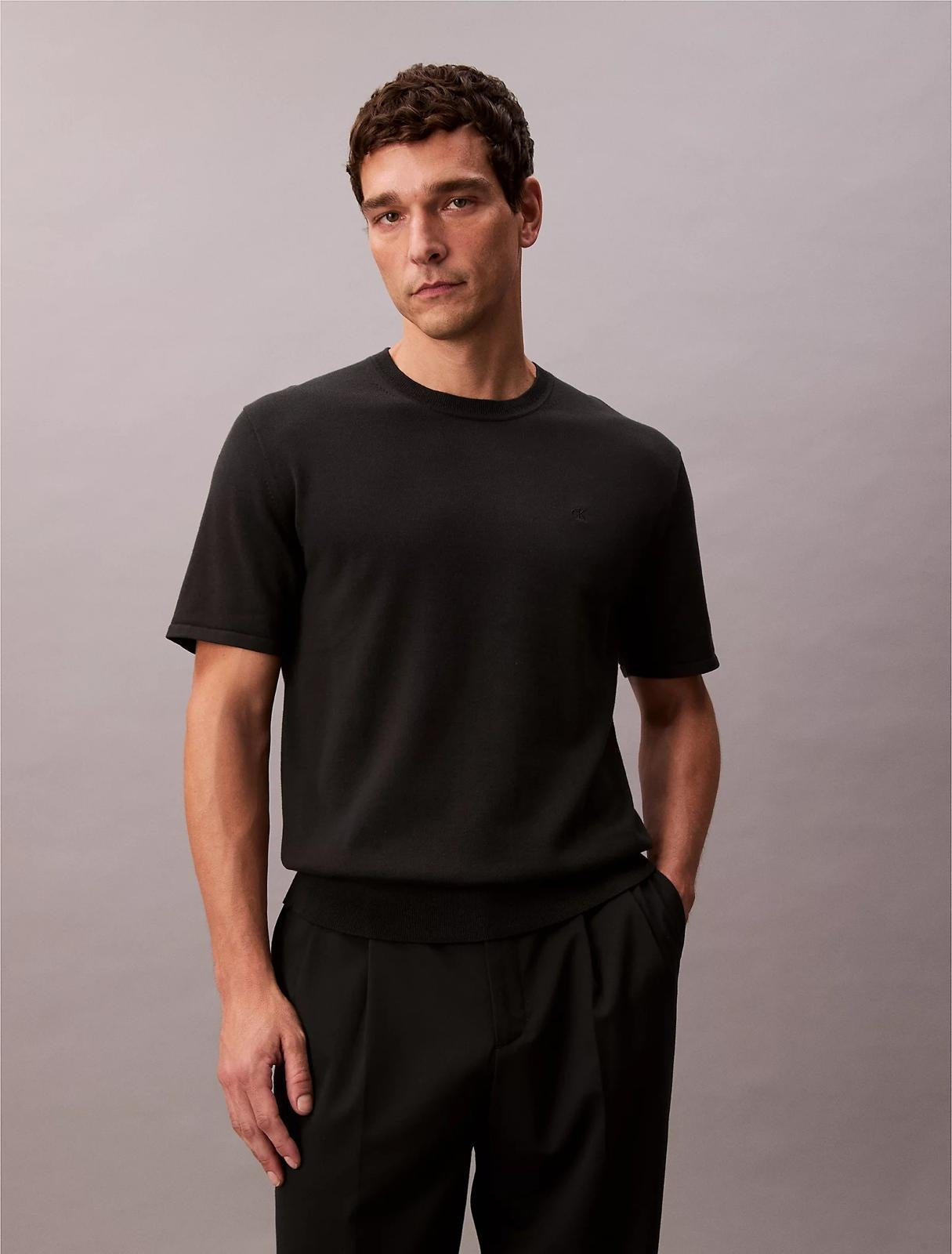 T-Shirt Calvin Klein in cotone supima uomo