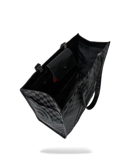 Borsa Sprayground nero Midnight chateau tote