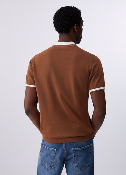 T-Shirt Liu Jo in maglia con colletto uomo