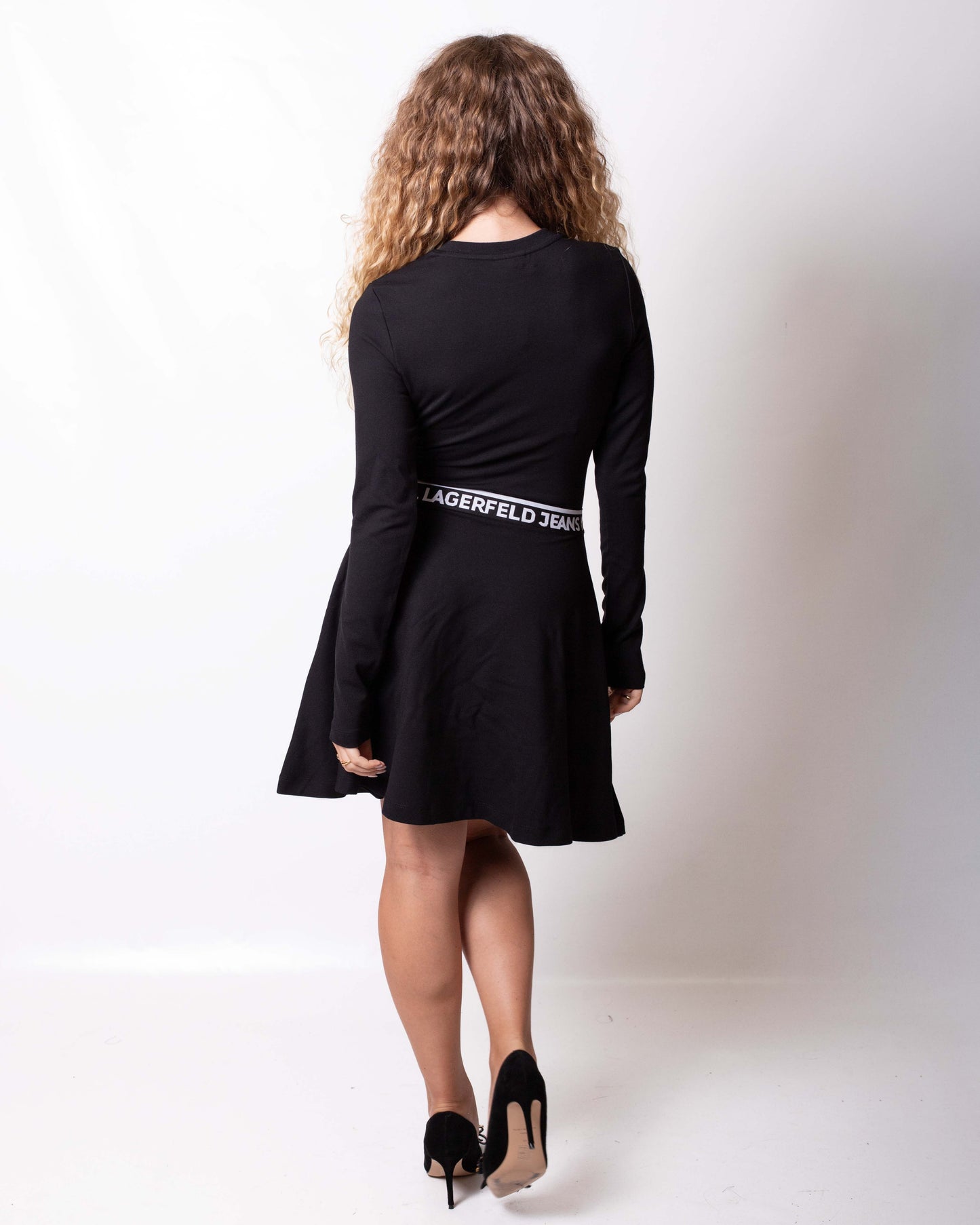 Abito Karl Lagerfeld Jeans con fascia logata donna