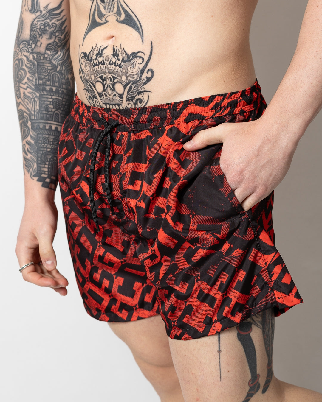 Boxer mare GCDS monogram all-over uomo