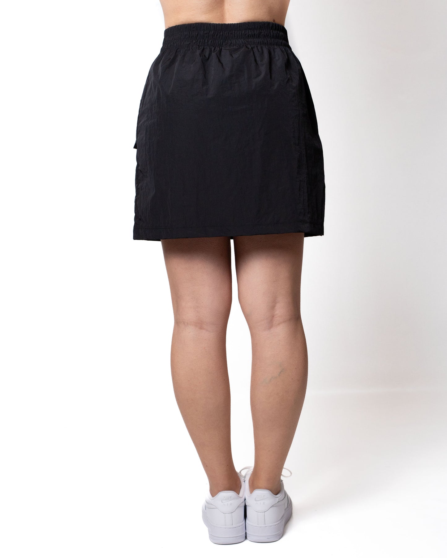 Gonna Comme des Fuckdown cargo in nylon donna