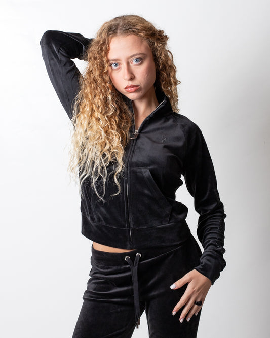 Felpa Juicy Couture fullzip "Lieu Outline" donna