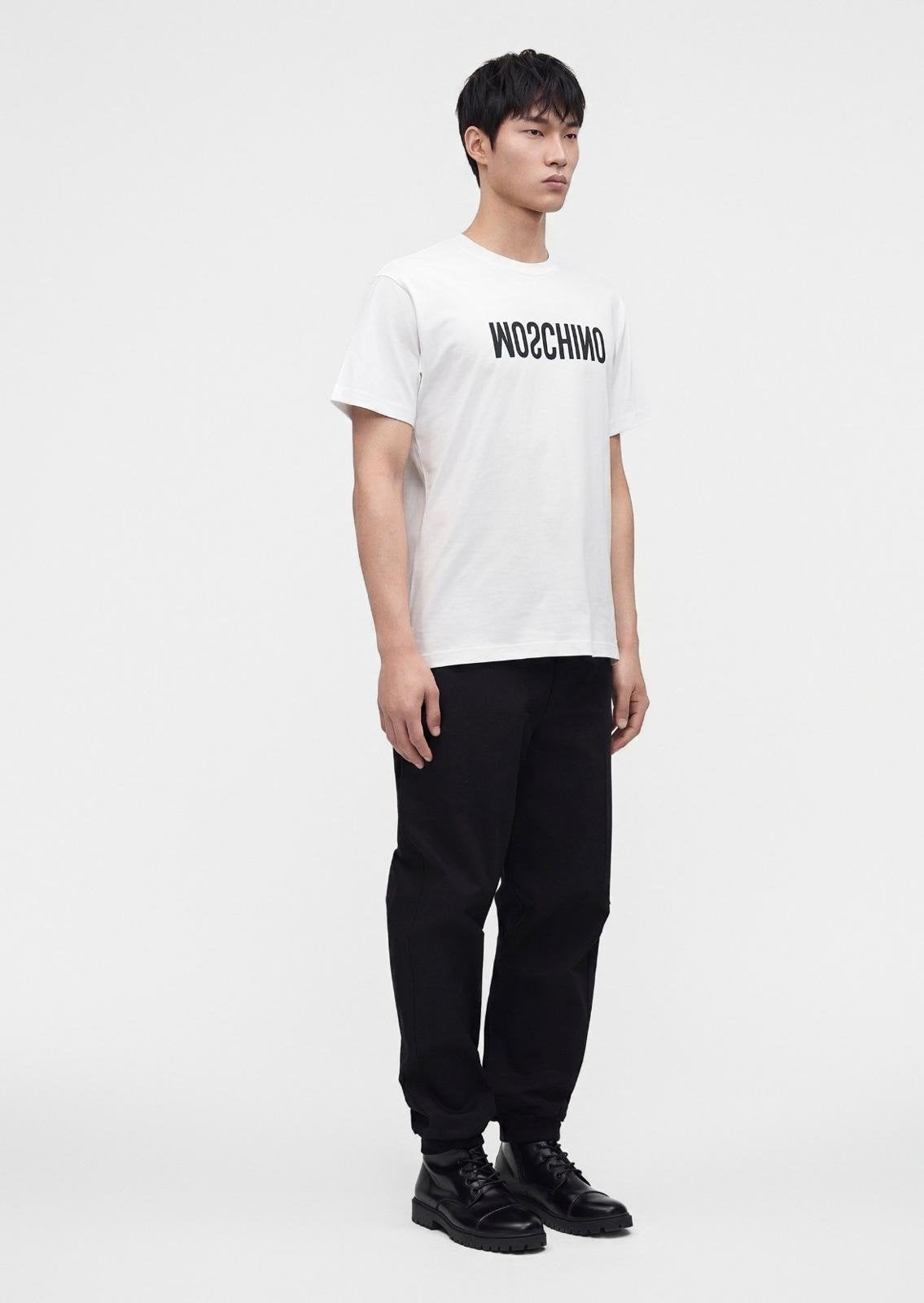 T-Shirt Moschino "Logo Inside Out" uomo