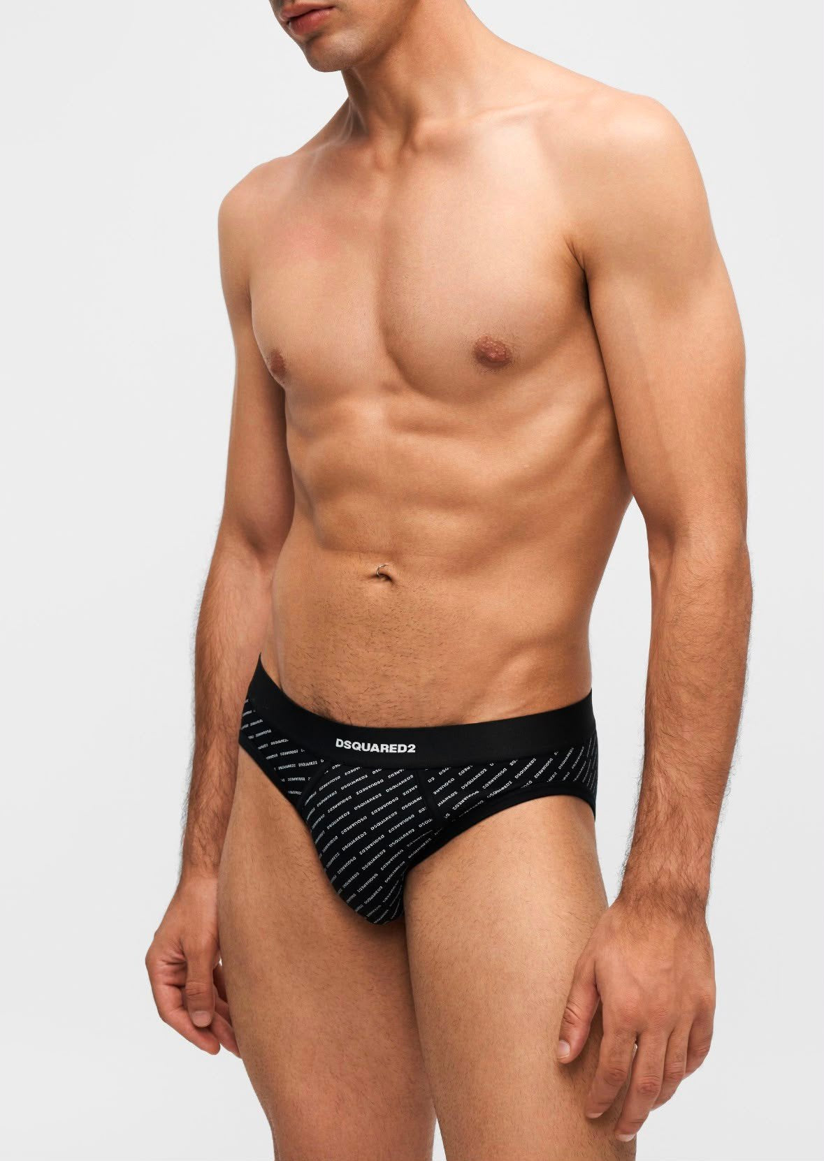 T-Shirt e Boxer Dsquared2 con logo all-over uomo