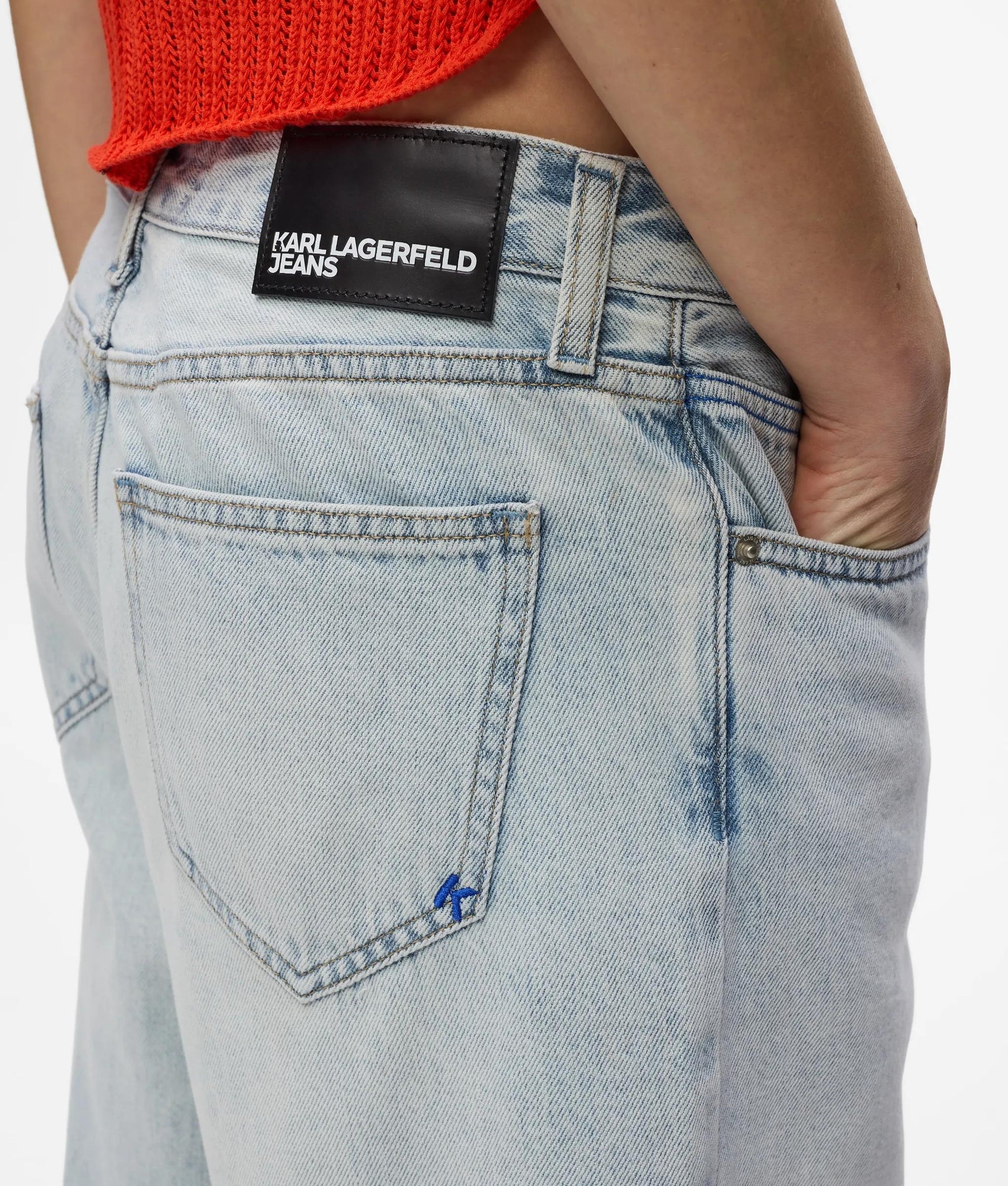 Bermuda Karl Lagerfeld Jeans relaxed in denim donna