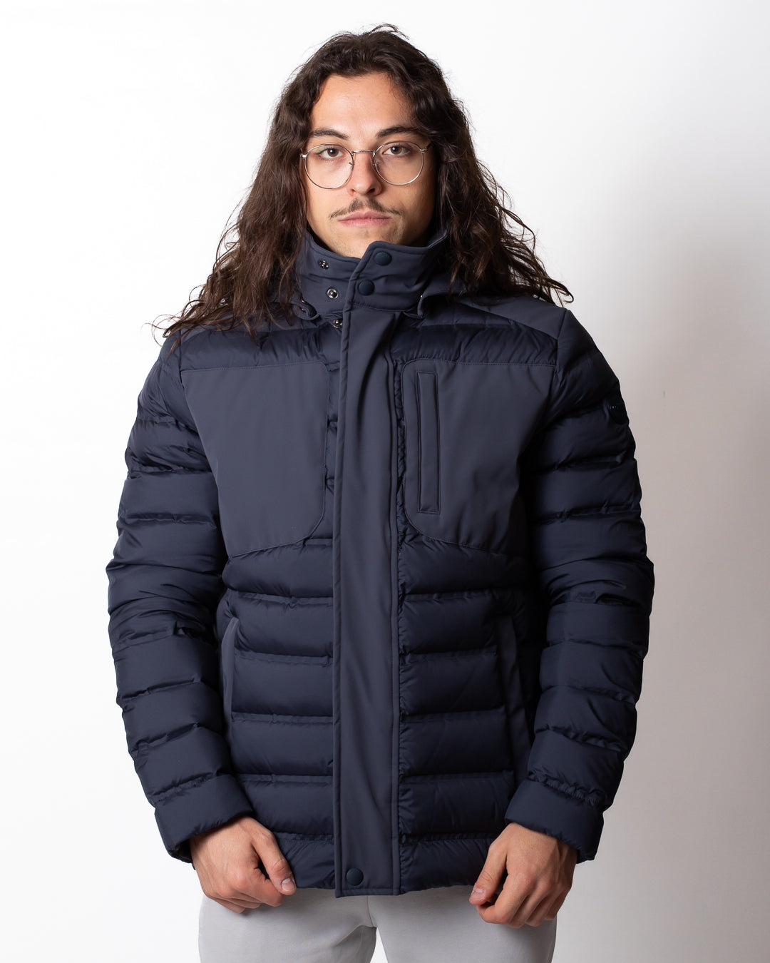 Giubbotto Colmar "Durability" con dettagli in nylon uomo