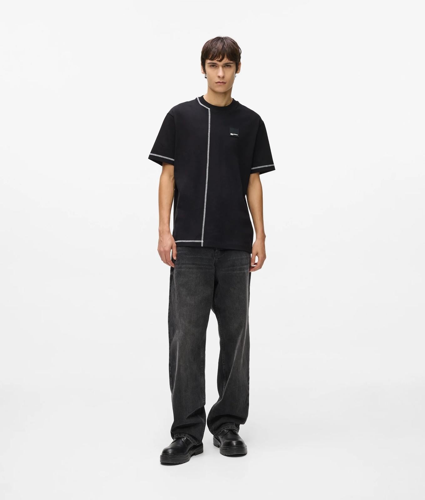 T-Shirt Karl Lagerfeld Jeans "Contrast" uomo