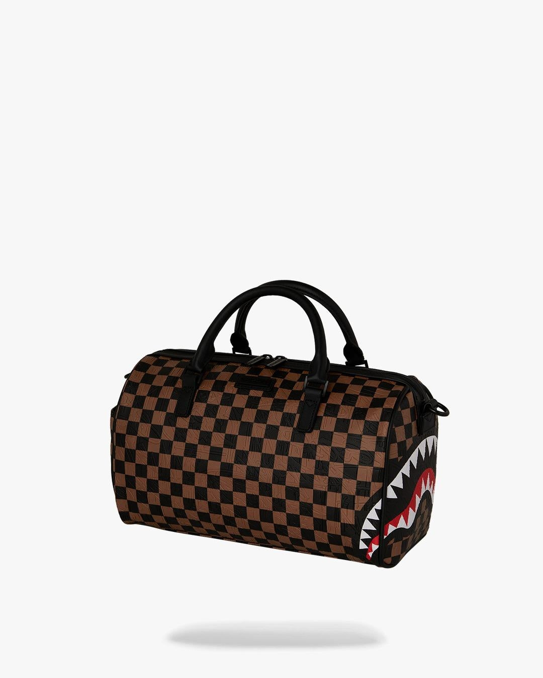 Borsa Sprayground marrone "CHECK 2 EMBOSS MINI DUFFLE"