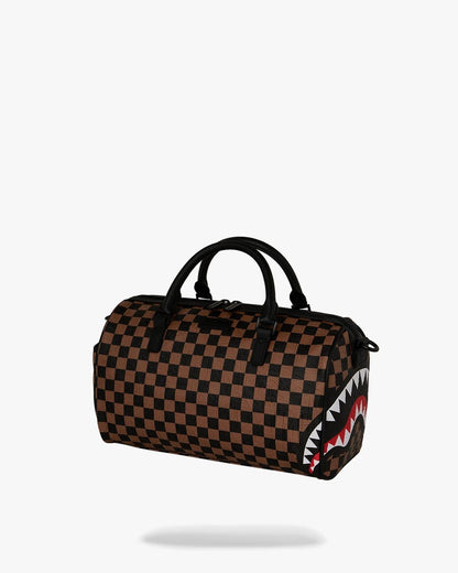 Borsa Sprayground marrone "CHECK 2 EMBOSS MINI DUFFLE"