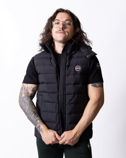 Gilet Colmar opaco con cappuccio staccabile uomo