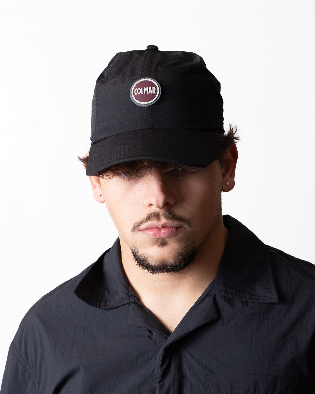 Cappello Colmar con visiera e logo basic in gomma