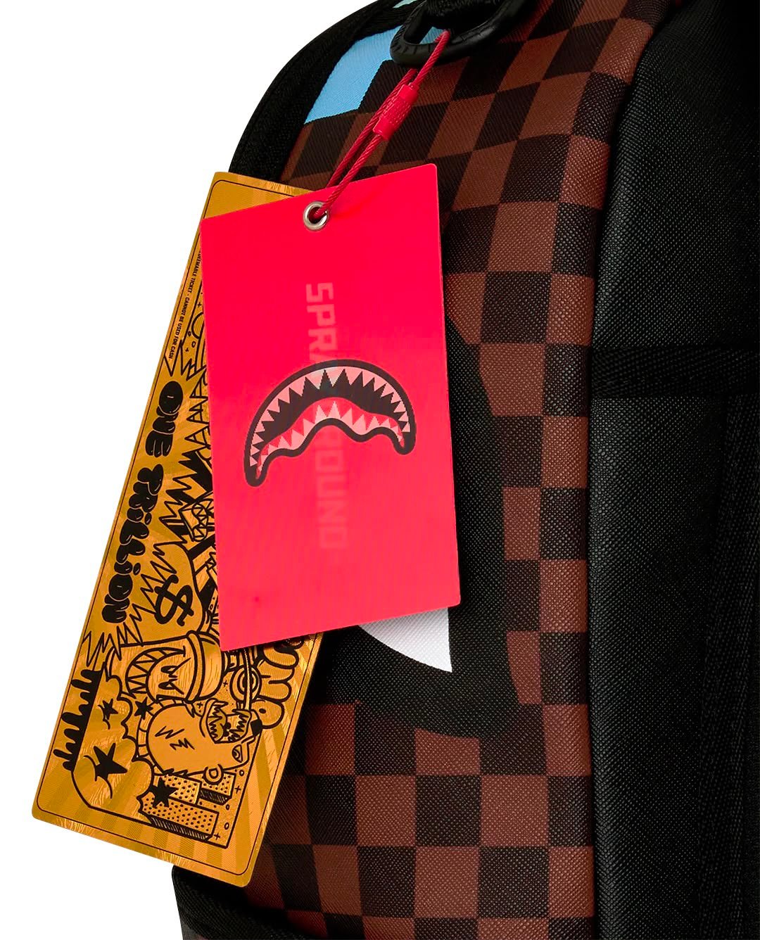 Zaino Sprayground marrone FAMILY GUY PETER FALLING THROUGH WALL BACKPACK