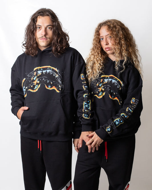 Felpa Sprayground con cappuccio "Oxidized Shark"