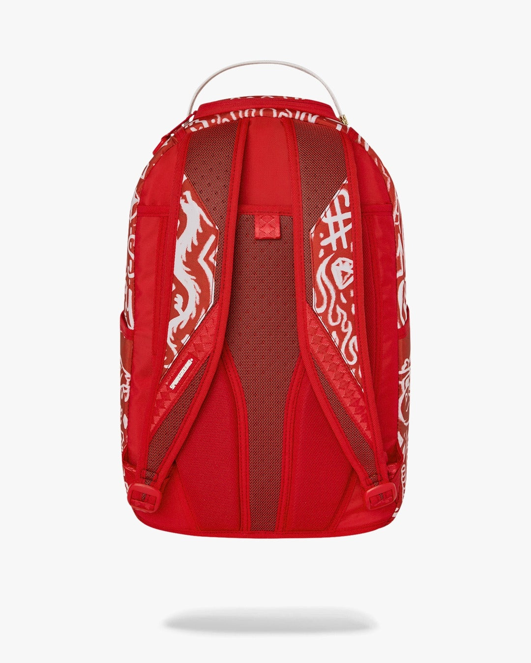 Zaino Sprayground rosso GRAFFITI WALL DLXSR BACKPACK