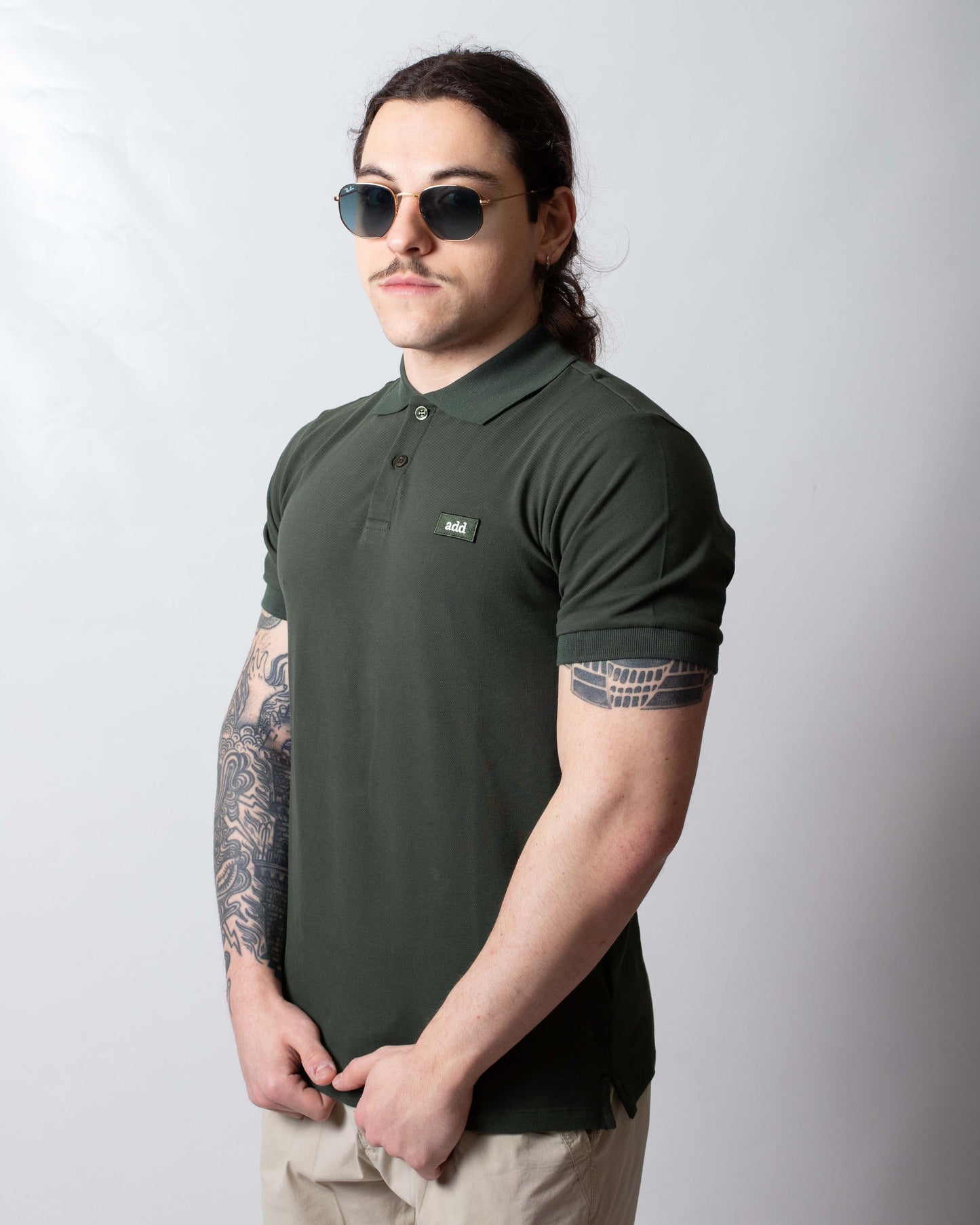 Polo Add con ricamo logato uomo