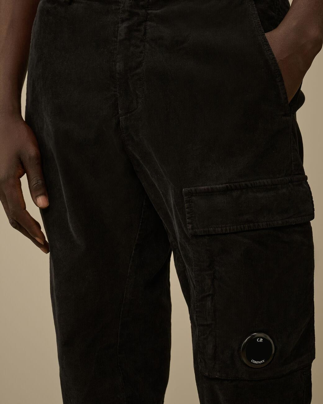 Pantalone C.P. Company cargo in camoscio uomo