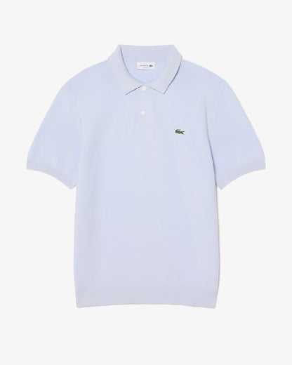 Polo Lacoste in maglia classic fit uomo