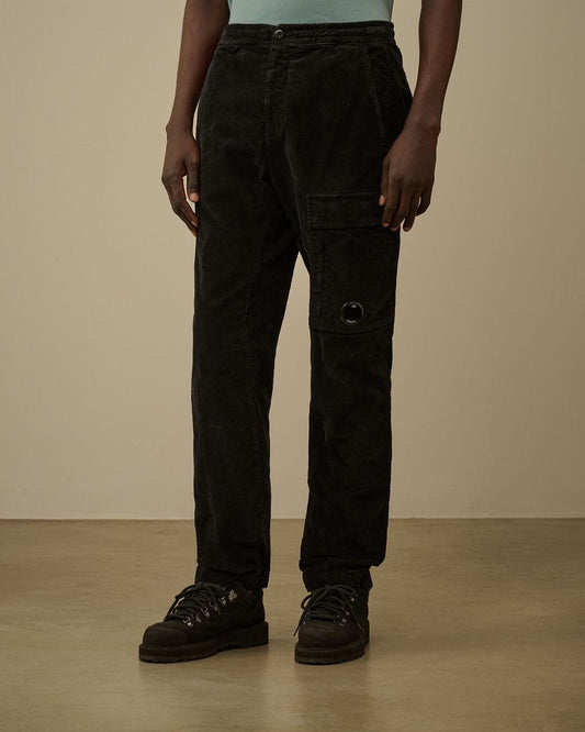Pantalone C.P. Company cargo in camoscio uomo