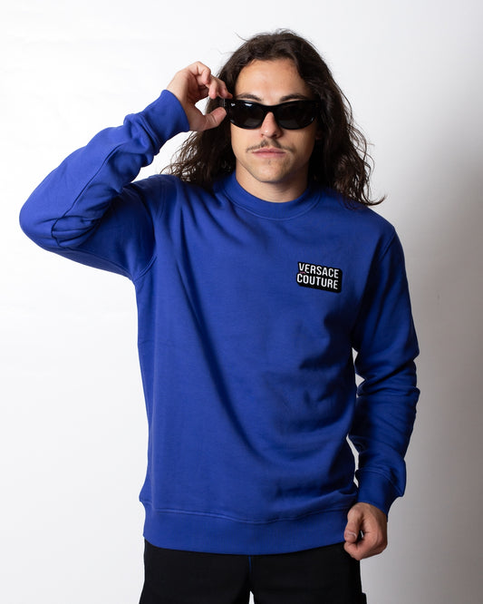 Felpa Versace Jeans Couture girocollo "Logosquare" uomo