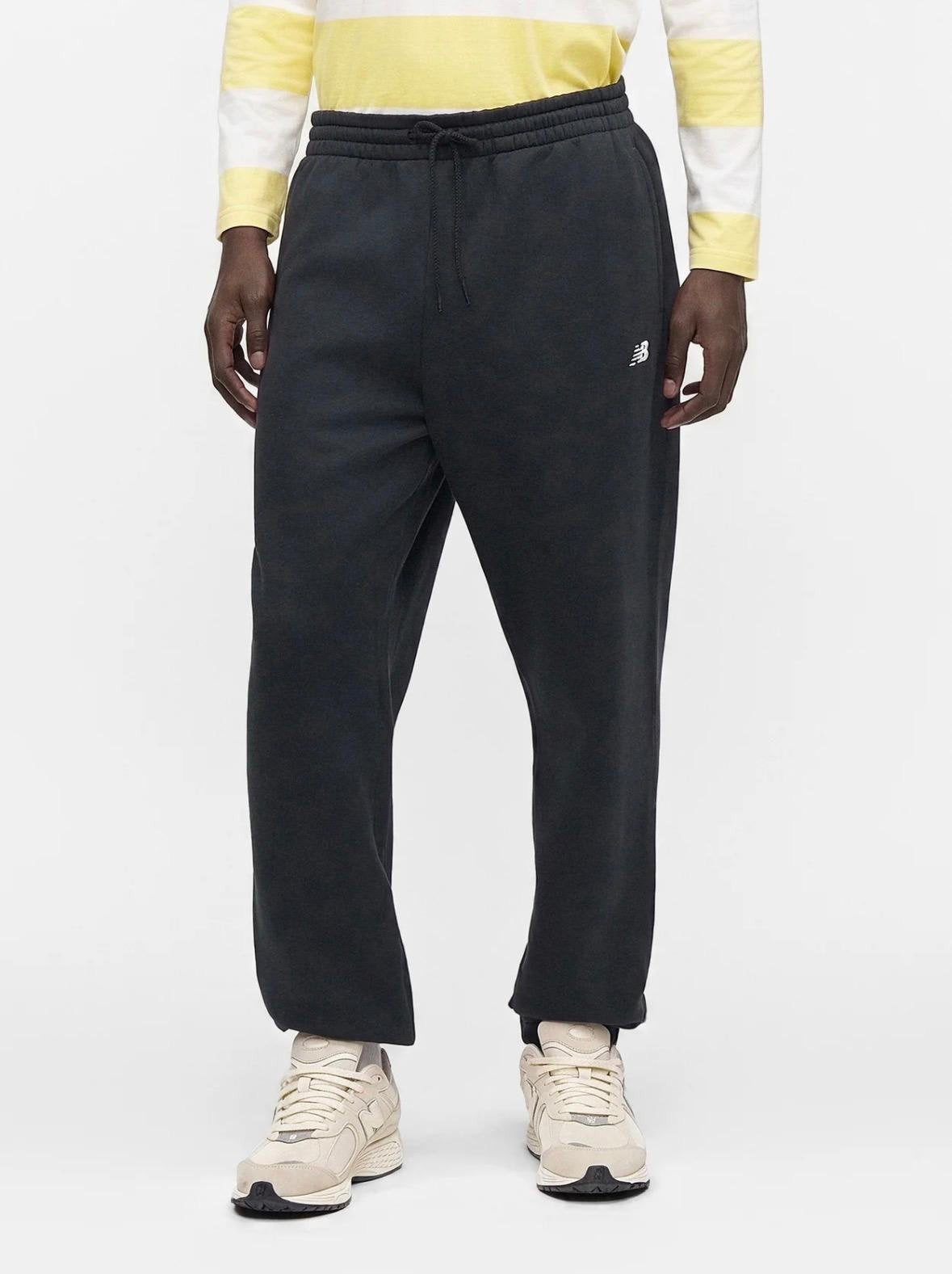 Pantalone New Balance con logo ricamato