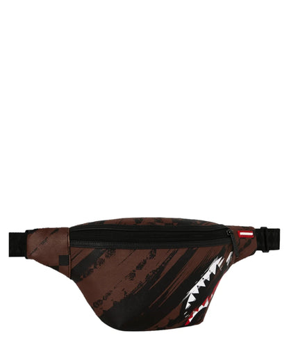 Marsupio Sprayground marrone Smeared Grunge savvy crossbody