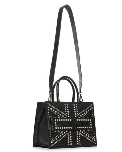 Borsa John Richmond con gioielli e placca logata donna