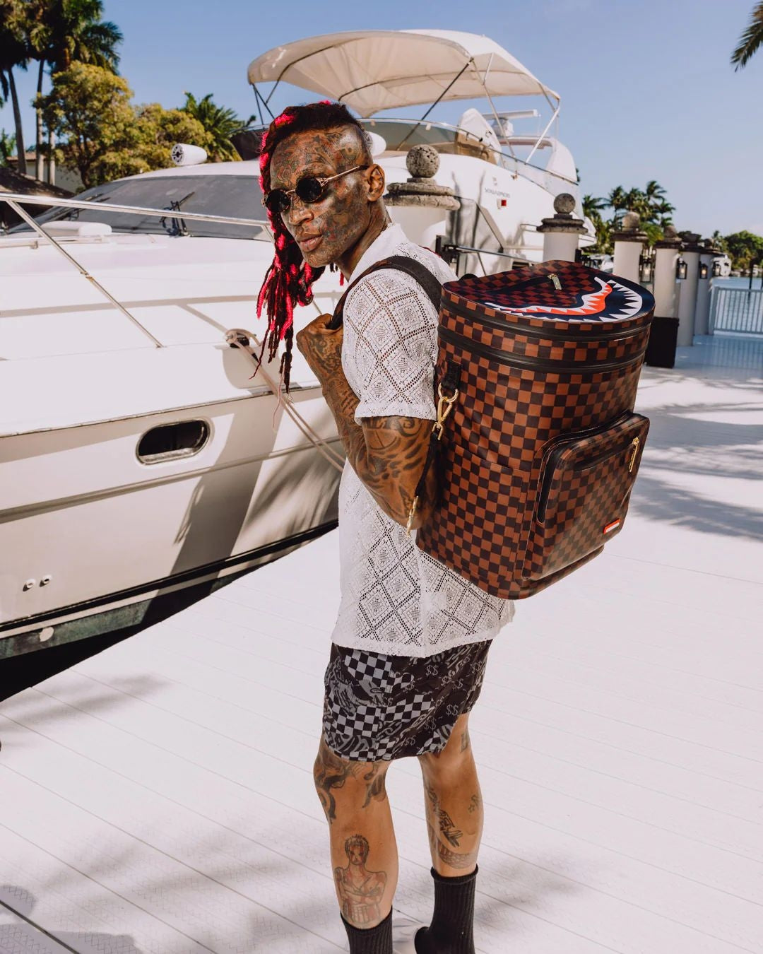 Zaino Sprayground termico borsafrigo "Cooler backpack" marrone