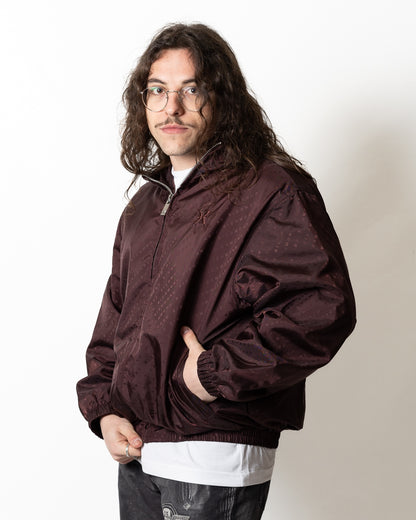 Giubbotto Richmond X in nylon con logo all-over uomo